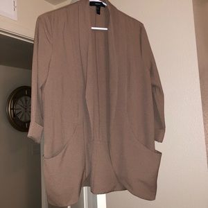 Light brown blazer